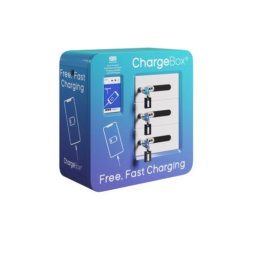 Ladestation für Mobiltelefone - Fast3 - ChargeBox - USB / gesichert