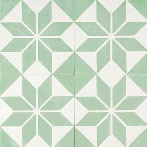 Zementfliesen - 8104 - New Terracotta - Mamorgranulat / Mattfinish / glatt