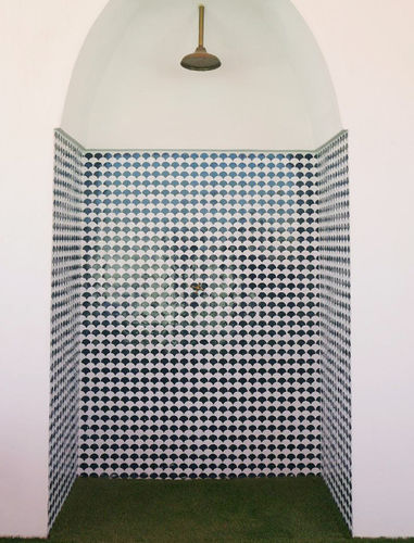 Mosaikfliese / emaillierte Keramik - MONO PATTERNS - New Terracotta - Ton / Hochglanz / emailliert