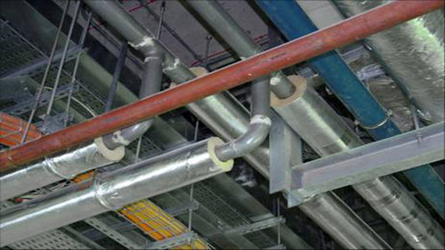 Thermoisolierung - K450 PLUS - KIMMCO - Glaswolle / Glasfaser / rohrförmig