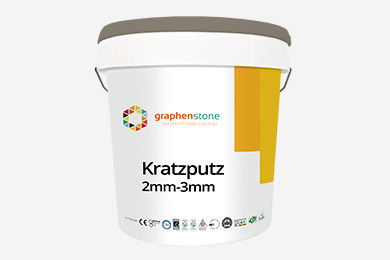 Schutzmörtel - KRATZPUTZ 2MM-3MM - graphenstone - für Mauerwerk / mineralisch / für Zement