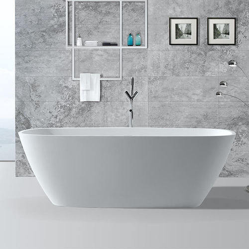 Ovale Badewanne - KKR-B037 - KKR KINGKONREE - freistehend / für Wohnungen / Acrylharz