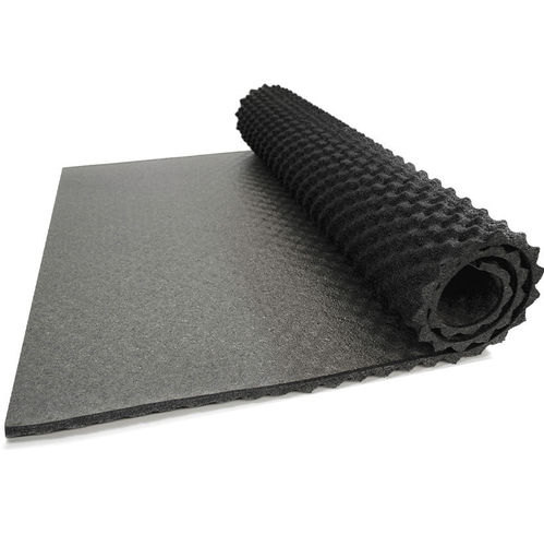 Schallisolierung - GenieMat® FF - PLITEQ - Recyclinggummi / Rollen / Innenbereich