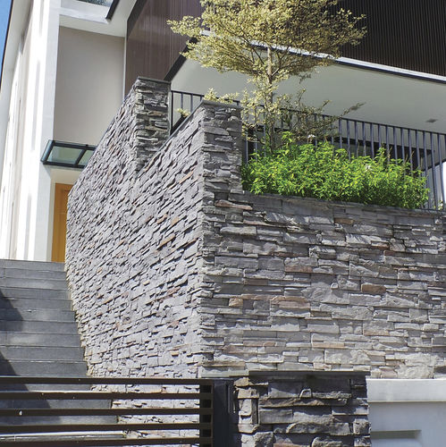 Betonverblender - CRAFTSTONE® : VINTAGE LEDGESTONE - CRAFT STONE - Innenbereich / Außen / 3D