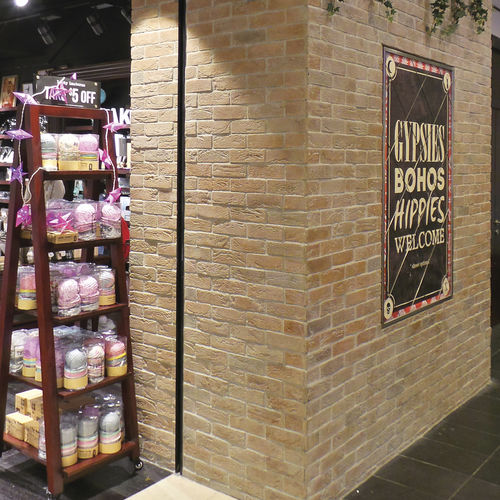 Ziegeloptik-Verblender - CRAFTBRICKS™ : COTTAGE - CRAFT STONE - Beton / Innenbereich / texturiert