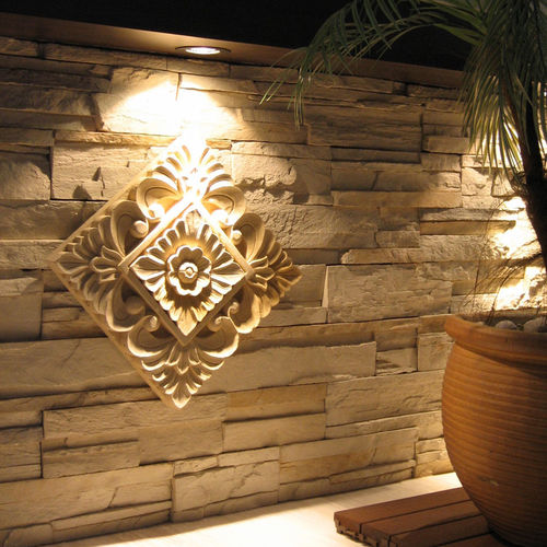 Dekorplatte für Wand - FLORASTONE® - CRAFT STONE - Verkleidung / Fertigbau / Beton