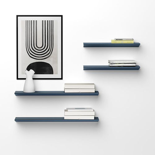 Wandmontiertes Regal - ALA  - pezzani home collection - modern / Stahl / weiß