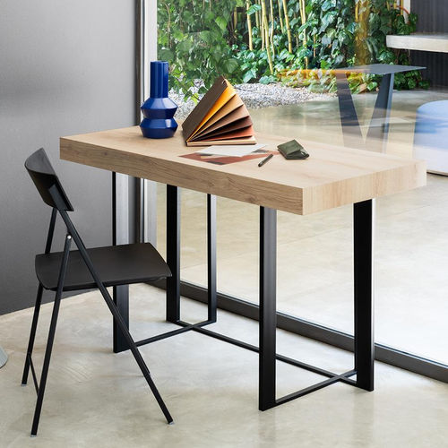 Bodenstehender Schreibtisch - SUPRA - pezzani home collection - modern / Laminat / gerade