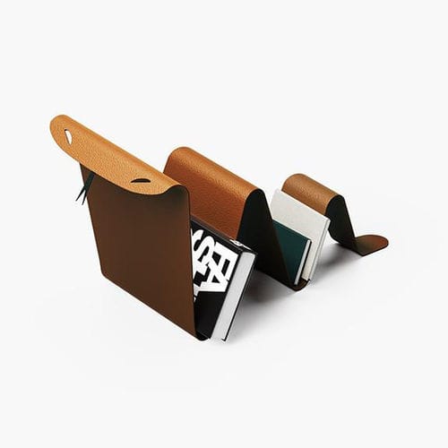 Moderner Zeitschriftenständer - SNAKE  - pezzani home collection - für Privatgebrauch / Stahl / weiß