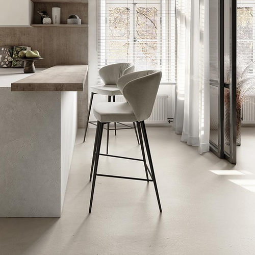 Moderner Barstuhl - MINERVA  - pezzani home collection - für den Innenraum / Stoff / Leder