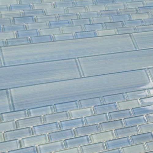 Glasfliesen - BIG BLUE - BODESI - Hochglanz / glatt / für Küche