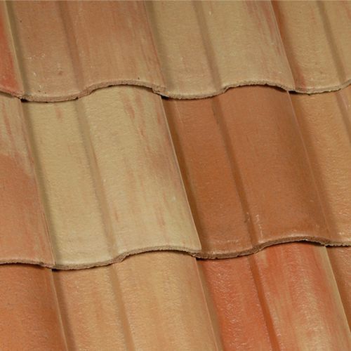 Pfanne-Dachziegel - IBERIA : NAVAJO BLEND - Crown Roof Tiles - Beton