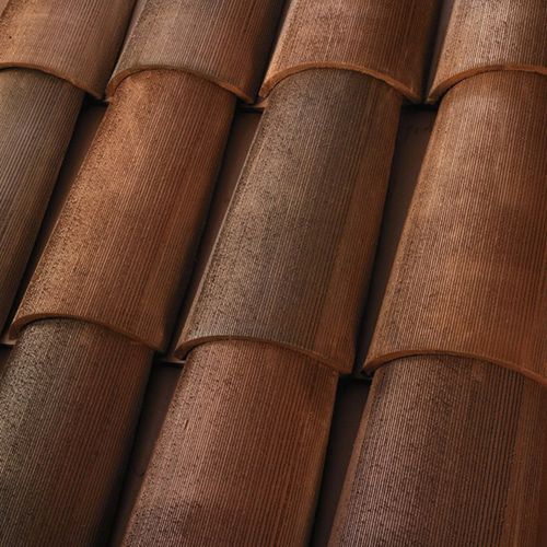 Dachziegel / Mönch Nonnen - 2-PIECE MISSION - ENTEGRA ROOF TILE - Ton