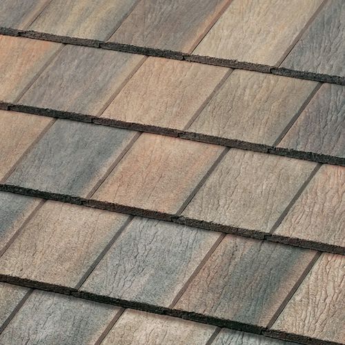 Flachdachziegel - SAXONY 900 HARTFORD - ENTEGRA ROOF TILE - Beton / Großformat