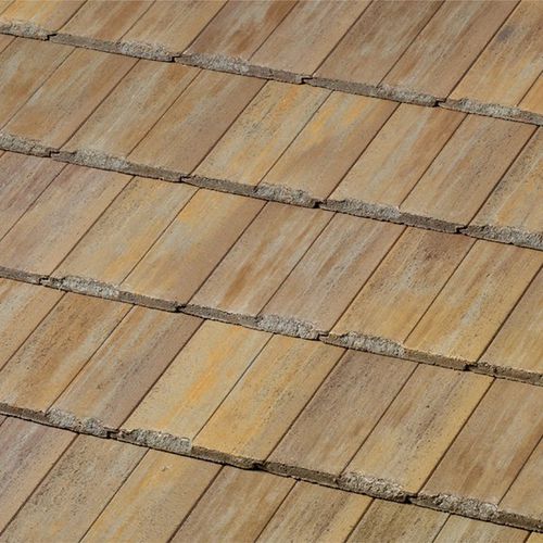 Flachdachziegel - SAXONY 700 SPLIT SHAKE - ENTEGRA ROOF TILE - Beton / Großformat