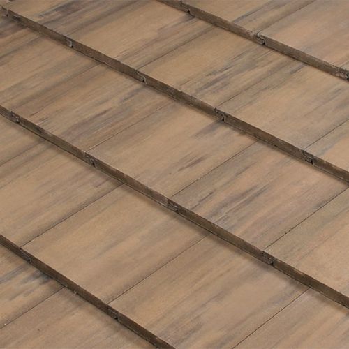 Flachdachziegel - PLANTATION - ENTEGRA ROOF TILE - Beton / Großformat