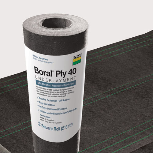 Wasserdichte Unterdachbahn - BORAL® PLY 40 - ENTEGRA ROOF TILE