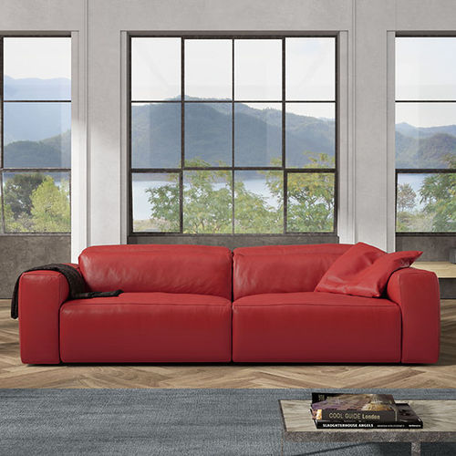 Ecksofa - BEVERLY - egoitaliano - modern / Stoff / Leder