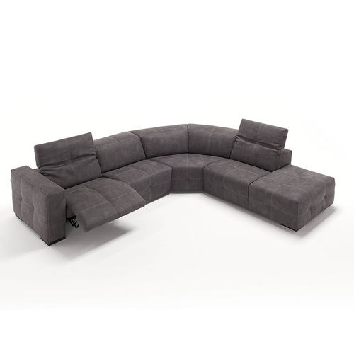 Ecksofa - SAUVANNE  - egoitaliano - modern / Stoff / Leder