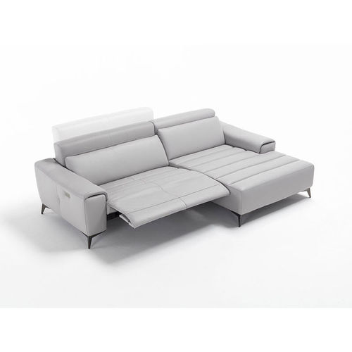 Modernes Sofa - SUZETTE XL - egoitaliano - Leder / schrägstellbar / mit Kopfstütze