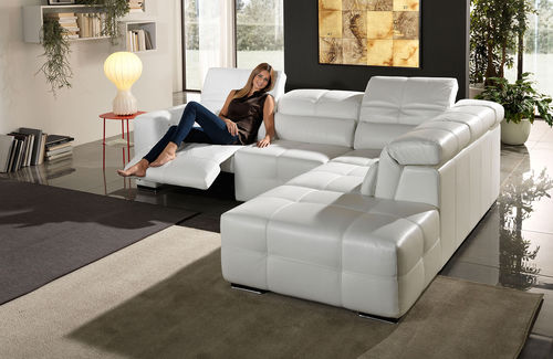 Ecksofa - MEGANE - egoitaliano - modern / Stoff / Leder