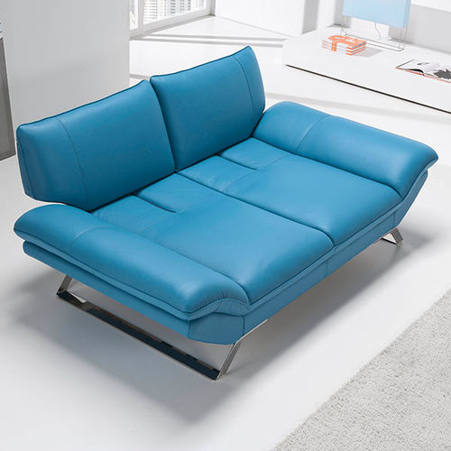 Modernes Sofa - ROXANNE - egoitaliano - Stoff / Leder / schrägstellbar