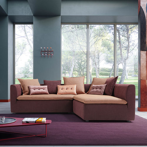 Modulsofa - NARA - egoitaliano - modern / Stoff / Leder