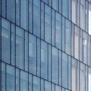 Vorhangfassade aus Aluminium und Glas - SILICONE GLAZED - ADEN METAL - Glas / hochwiderstandsfähig