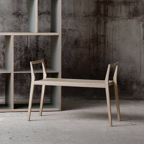 Moderne Bank - DEER - MINT Furniture - Eiche / Esche / amerikanischer Nussbaum
