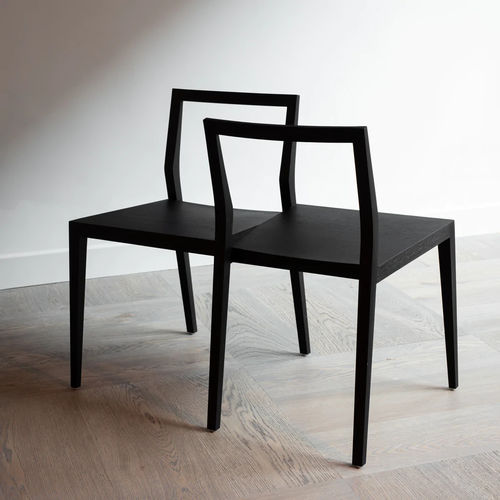 Moderner Stuhl - GHOST-w - MINT Furniture - für den Innenraum / Eiche / Esche