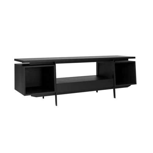 Modernes Fernsehmöbel - CONTE - MINT Furniture - lowboard / mit integriertem Stauraum / Eiche