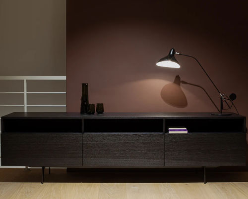 Modernes Fernsehmöbel - TINTO - MINT Furniture - lowboard / mit integriertem Stauraum / Eiche