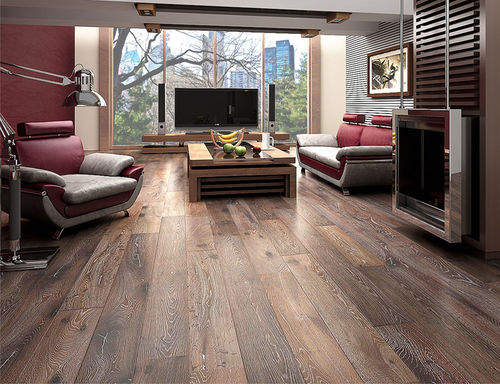 Mehrschichtparkett - LANDSCAPE: WHITE OAK ALSACE - TEKA Parquet - Weißeiche / geölt / zum Vernageln