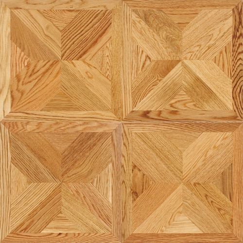 Mehrschichtparkett - SQUARE VILLA: WHITE OAK LACQ - TEKA Parquet - Weißeiche / lackiert / zum Vernageln