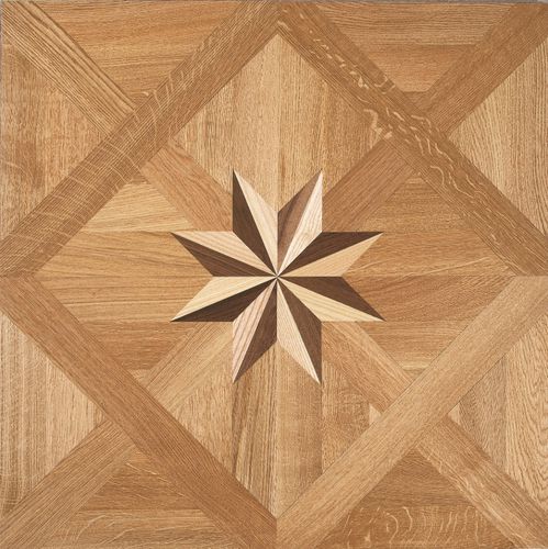 Mehrschichtparkett - SQUARE ROYAL STAR: WHITE OAK NATURAL - TEKA Parquet - Weißeiche / zum Vernageln / schwimmend