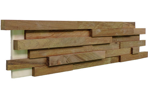 Holzverblender - TAJIBO / IPÉ - INPA Parket - Innenbereich / 3D / Dekor
