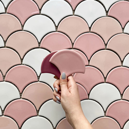 Porzellan-Mosaikfliese - ES107 - PIKARO HANDMADE TILES - für den Innenraum / für Außenbereich / für Badezimmer