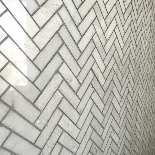 Marmor-Mosaikfliese - MR005 - PIKARO HANDMADE TILES - Naturstein / für den Innenraum / für Außenbereich