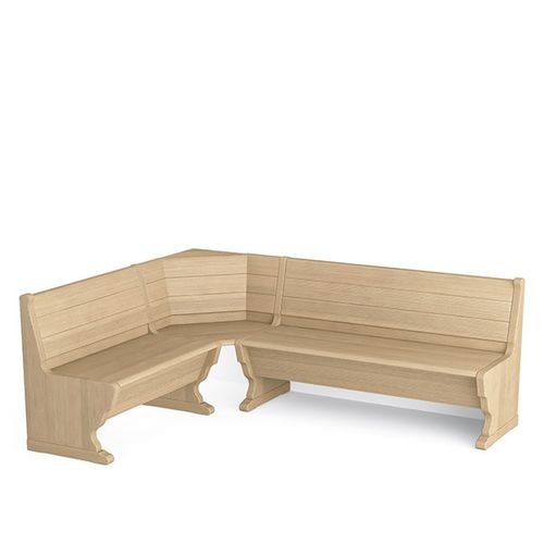 Klassische Bank - TA1652 - Scandola - Holz / mit Rückenlehne