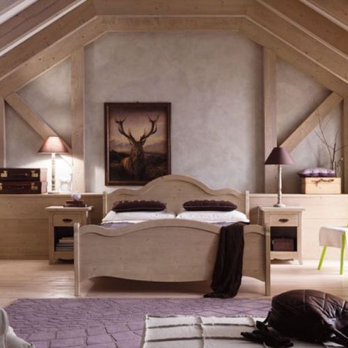 Doppelbett - TABIÀ T06 - Scandola - klassisch / Kopfteil / Massivholz