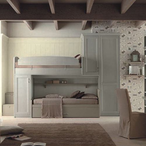 Etagenbett - NUOVO MONDO N11 - Scandola - Einpersonen / modern / mit Stauraum