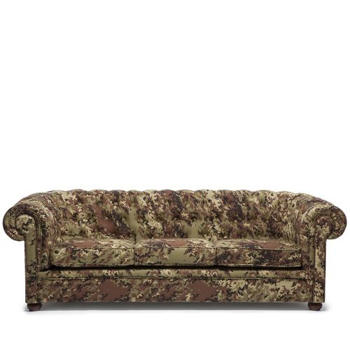 Modernes Sofa - CAMOUFLAGE - EsseDesign - Stoff / mehrfarbig / 3 Plätze