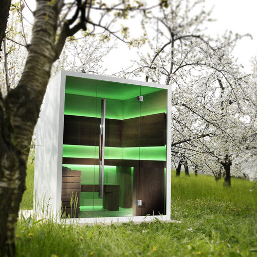 Finnische Sauna - DREAM  - Carmenta Wellness - für Privatgebrauch / Holz / für den Außenbereich