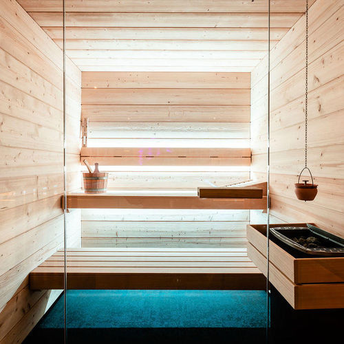 Finnische Sauna - COUNTRY PRO - Carmenta Wellness - für Privatgebrauch / für Gewerbegebrauch / Holz