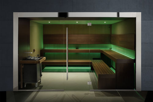 Finnische Sauna - DREAM AROMAS - Carmenta Wellness - für Privatgebrauch / für Gewerbegebrauch / Holz