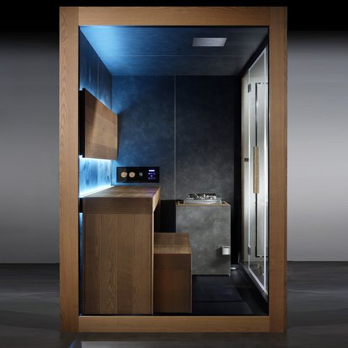 Finnische Sauna - WONDER 3IN1   - Carmenta Wellness - für Privatgebrauch / für den Innenbereich / Dampf