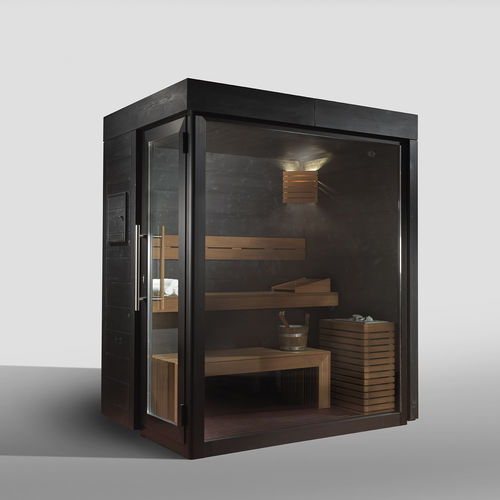 Sauna für Privatgebrauch - Country Black - Carmenta Wellness - Tanne / für den Außenbereich