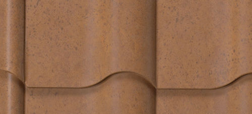 Verfalzt-Dachziegel - TERRACOTTA - MATTERHORN METAL ROOFING - Metall / klassische Optik