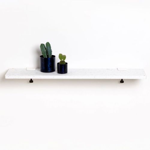 Wandmontiertes Regal - VENEZIA - TIPTOE - modern / Recyclingkunststoff / 100% recycelbar