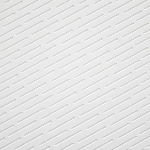 Corian®-Dekorplatte - RAIN - AMOS DESIGN - für Innenausbau / Wand / weiß